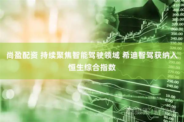 尚盈配资 持续聚焦智能驾驶领域 希迪智驾获纳入恒生综合指数