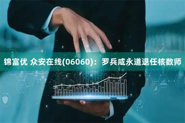 锦富优 众安在线(06060)：罗兵咸永道退任核数师