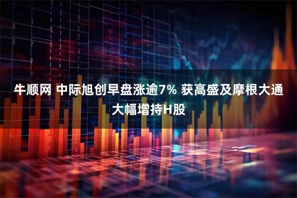 牛顺网 中际旭创早盘涨逾7% 获高盛及摩根大通大幅增持H股